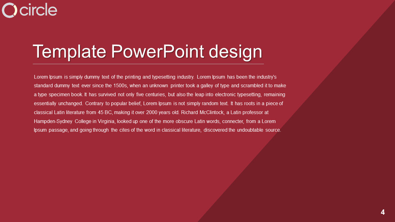 template powerpoint design